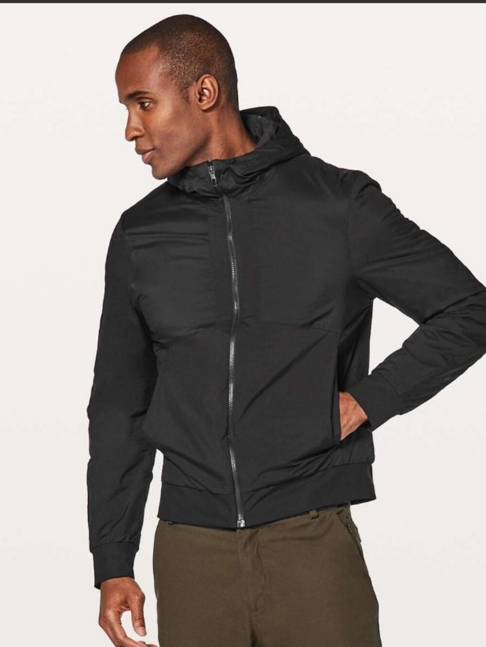Lululemon City Scope Black Jacket XL